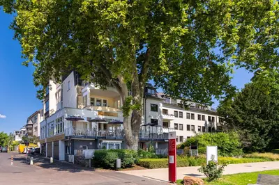 Das Gebäude in dem sich das Hotel befindet
