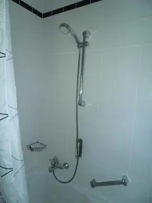 Ein Badezimmer in der Unterkunft Blick in die Südeifel