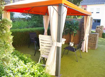 Ein Garten an der Unterkunft fewogriebelschied