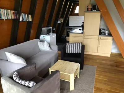 Ein Sitzbereich in der Unterkunft Feriendorf Freilingen 151 A