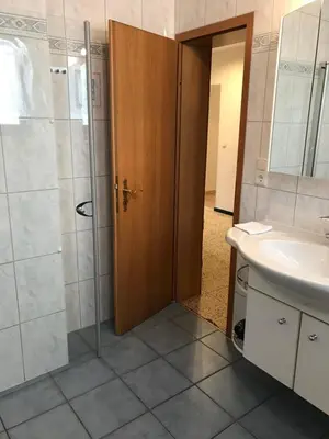 Ein Badezimmer in der Unterkunft Ferienwohnung Susanna