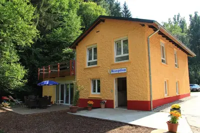 Das Gebäude in dem sich das Hotel befindet
