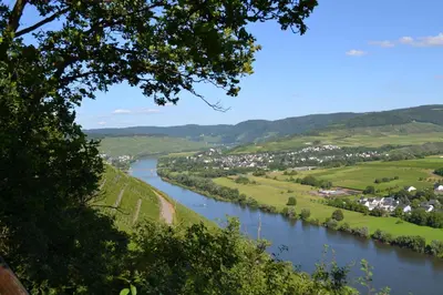 Naturlandschaft in der Nähe der Ferienwohnung