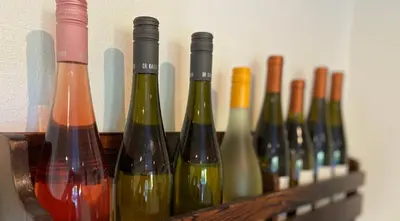 Getränke in der Unterkunft Roosartige Ferien - Ferienwohnung am Weiherturm