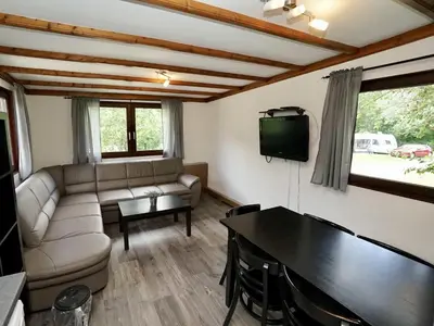 TV/Unterhaltungsangebot in der Unterkunft Harfenmühle Camping