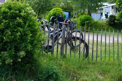 Radfahren an der Unterkunft Harfenmühle Camping oder in der Nähe