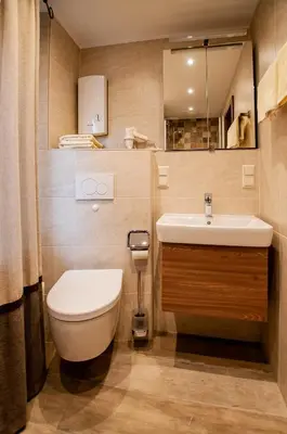 Ein Badezimmer in der Unterkunft Landhaus Müller