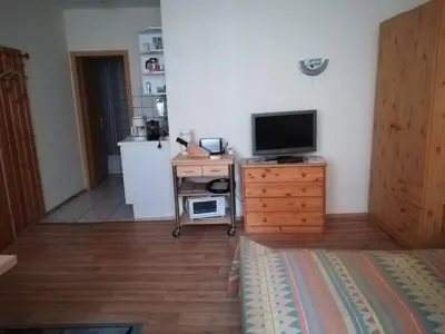 TV/Unterhaltungsangebot in der Unterkunft Ferienwohnung Feldhege