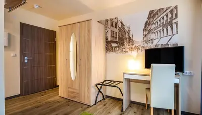 TV/Unterhaltungsangebot in der Unterkunft Schroeders City-Style-Hotel