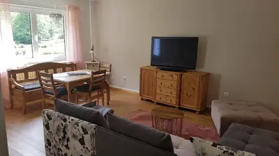 TV/Unterhaltungsangebot in der Unterkunft Pulgersmühle