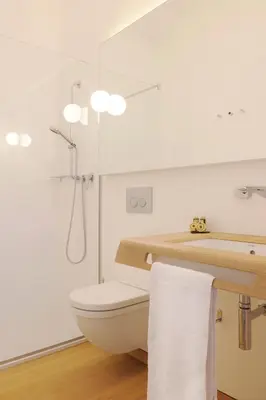 Ein Badezimmer in der Unterkunft WeinKulturgut Longen-Schlöder