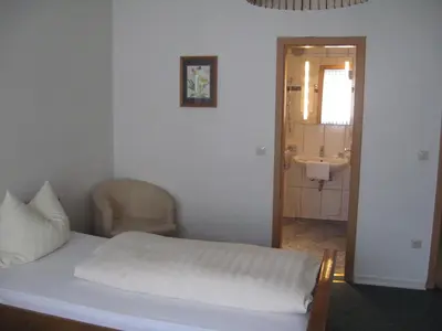 Ein Bett oder Betten in einem Zimmer der Unterkunft Hotel-Restaurant 