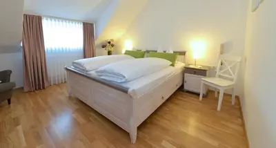Ein Bett oder Betten in einem Zimmer der Unterkunft Hotel-Restaurant 