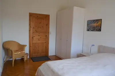 Ein Bett oder Betten in einem Zimmer der Unterkunft Ferienwohnungen am Stadtpalais - Bernkastel