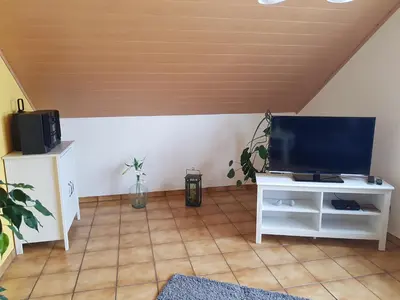 TV/Unterhaltungsangebot in der Unterkunft Ferienwohnung Hedi