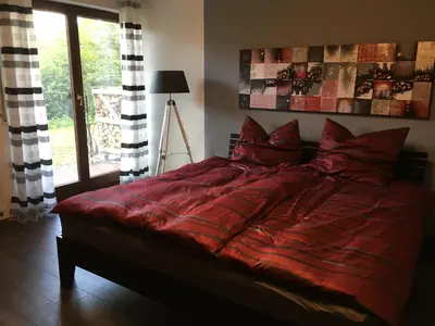 Ein Bett oder Betten in einem Zimmer der Unterkunft Casa Vorwerk