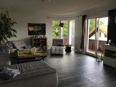 Ein Sitzbereich in der Unterkunft Casa Vorwerk