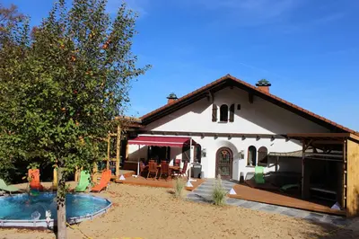 Ein Garten an der Unterkunft Casa Vorwerk