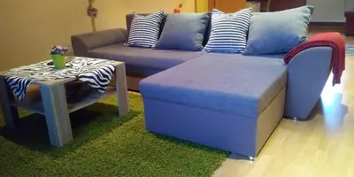 Ein Sitzbereich in der Unterkunft Ferienwohnung Bergblick