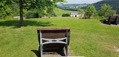 Naturlandschaft in der Nähe des Ferienhauses