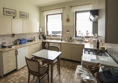Küche/Küchenzeile in der Unterkunft Ferienhaus Vulkaneifel Kopp