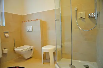 Ein Badezimmer in der Unterkunft Ferienwohnung Noviomagus