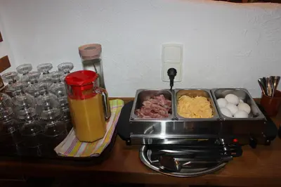 Essen in der Pension oder in der Nähe