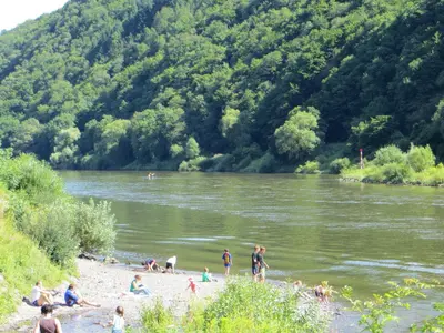 Naturlandschaft in der Nähe der Ferienwohnung