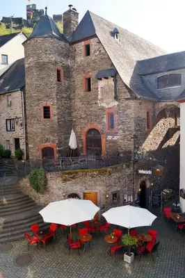 Das Gebäude in dem sich das Hotel befindet