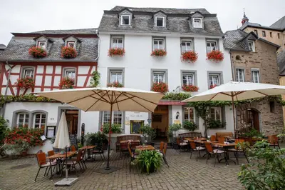 Das Gebäude in dem sich das Hotel befindet