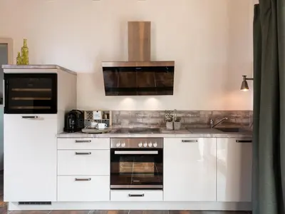 Küche/Küchenzeile in der Unterkunft Rochter Apartments