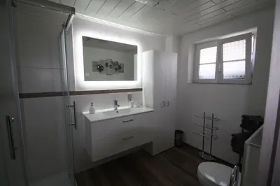 Ein Badezimmer in der Unterkunft Milonia
