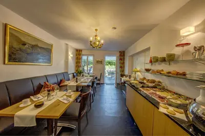 Essen in der Pension oder in der Nähe