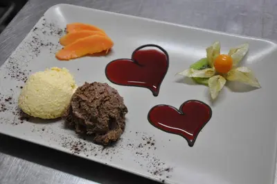 Essen in der Pension oder in der Nähe