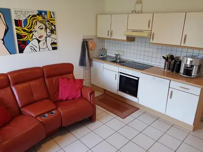 Küche/Küchenzeile in der Unterkunft Ferienwohnung Sonnenfels ****
