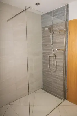 Ein Badezimmer in der Unterkunft Apartment Heilbrünnchen