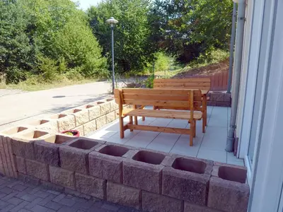 Grundriss der Unterkunft Barrierefreie 6 Personen Ferienwohnung im Landhausstil