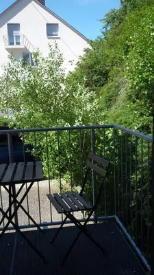 Ein Balkon oder eine Terrasse in der Unterkunft Hotel Pension Winzerhaus