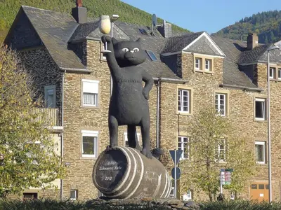 Grundriss der Unterkunft Mosel Ferienhaus Kleine Merle
