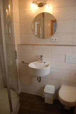 Ein Badezimmer in der Unterkunft Weingut Klein-Götz