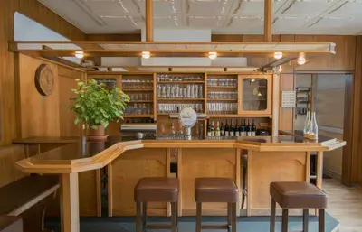 Getränke in der Unterkunft Landhotel Ringelsteiner Mühle