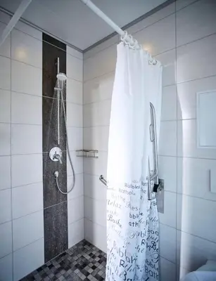 Ein Badezimmer in der Unterkunft daslenz