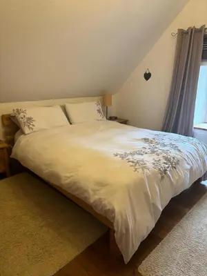 Ein Bett oder Betten in einem Zimmer der Unterkunft The little Stone House