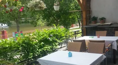 Ein Garten an der Unterkunft Gästehaus zum Moseltal