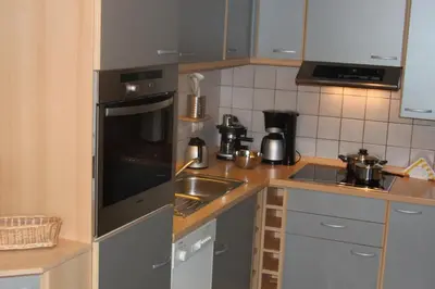 Küche/Küchenzeile in der Unterkunft Ferienhaus Eifelperle