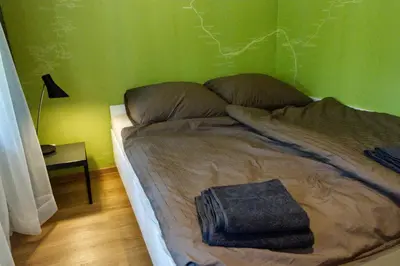 Ein Bett oder Betten in einem Zimmer der Unterkunft Momerooms – Appartement am Momering