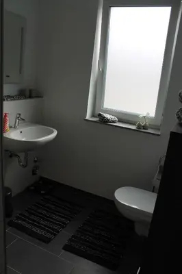 Ein Badezimmer in der Unterkunft Ferienwohnung Ida