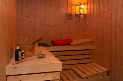 Grundriss der Unterkunft Ferienwohnung Stein mit Sauna