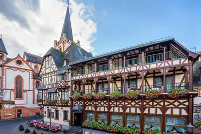 Das Gebäude in dem sich das Hotel befindet