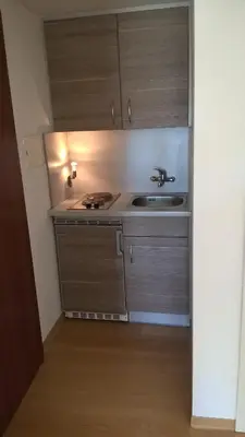 Küche/Küchenzeile in der Unterkunft Ferien Apartment Trier Süd